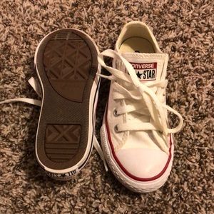 Kids White Converse